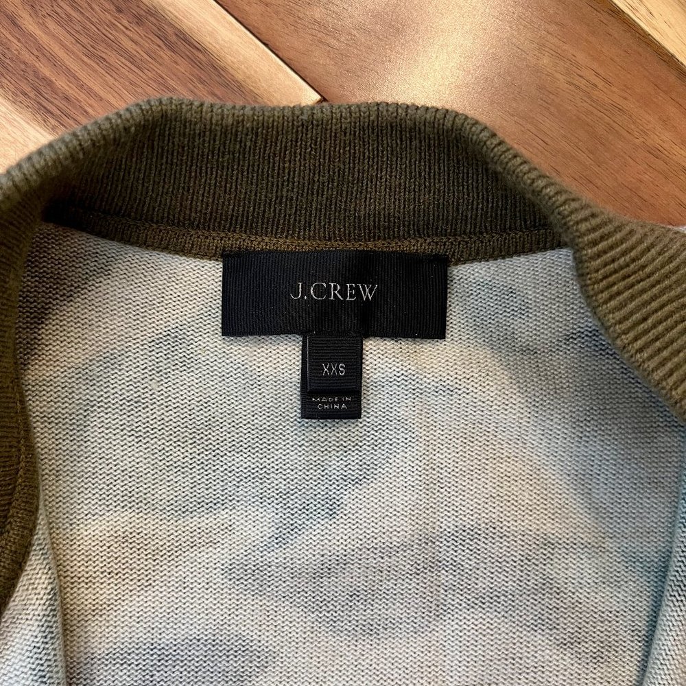 J Crew Bomber Sweater - Size XXS - Picture 5 of 9